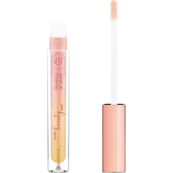 Essence Make Beauty Fun Plumping Lipgloss Lip Gloss 01 Swipe For Happiness! 3,8 ml