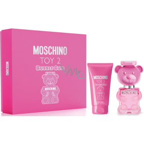 Moschino Toy 2 Bubble Gum Eau de Toilette 30 ml + Body Lotion 50 ml, Geschenkset für Frauen