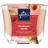 Glade Champagne Cheers mit dem Duft von Champagner und frischem Pfirsich Duftkerze im Glas, Brenndauer bis zu 52 Stunden 224 g