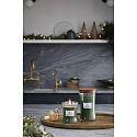 WoodWick Mint Leaves & Oak Duftkerze mit Holzdocht und Deckel Glas mittel 275 g