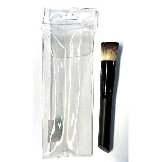Kosmetikpinsel mit synthetischen Borsten für Puder 15 cm