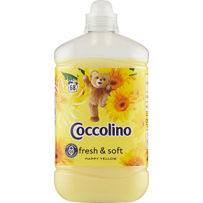 Coccolino Weichspüler Happy Yellow, 68 Wäschen, 1,7 l