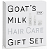 Ziaja Goat's Milk Hair Care Shampoo 400 ml + Haarspülung 200 ml + Haarmaske 200 ml, Kosmetikset für Frauen