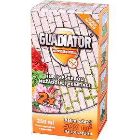 Gladiator Herbizid gegen Unkraut, 500 m², 250 ml Gladiator Herbizid gegen Unkraut, 500 m², 250 ml