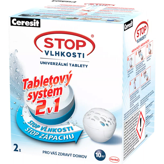 Ceresit Stop Feuchtigkeit Ersatztabletten 2 x 300g