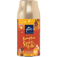 Glade Luftauffrischer für automatisches Gerät, Nachfülldose Pumpkin Spice Latte, 269 ml