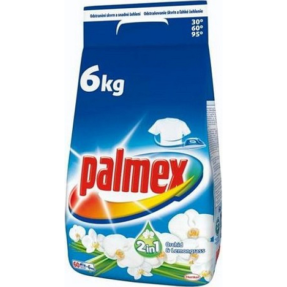 Palmex Orchid & Lemongrass Waschpulver 60 Dosen von 6 kg