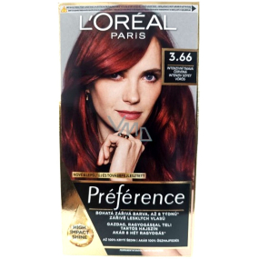 Loreal Paris Préférence Haarfarbe 3.66 Intensives Dunkelrot