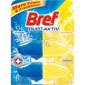 Bref Duo Aktiv Lemon flüssiger Toilettenblock 2 x 50 ml nachfüllen