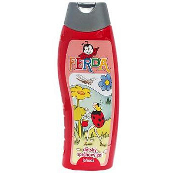 Böhmen Geschenke Kinder Ferda Erdbeer Duschgel 300 ml