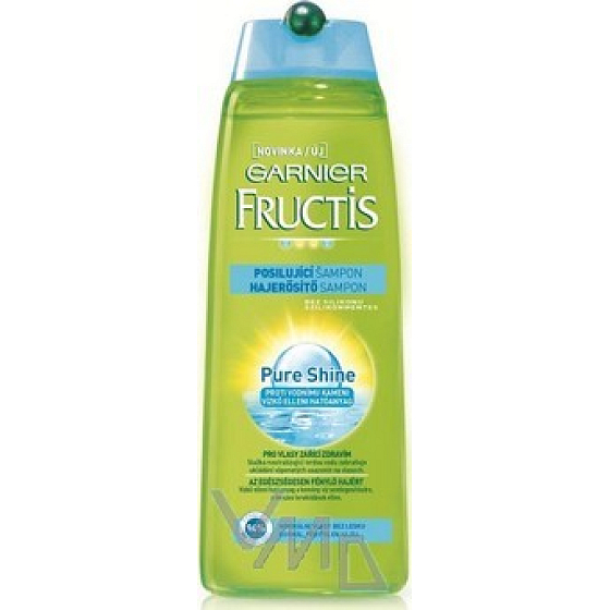 Garnier Fructis Pure Shine stärkendes Shampoo für strahlendes Haar 250 ml