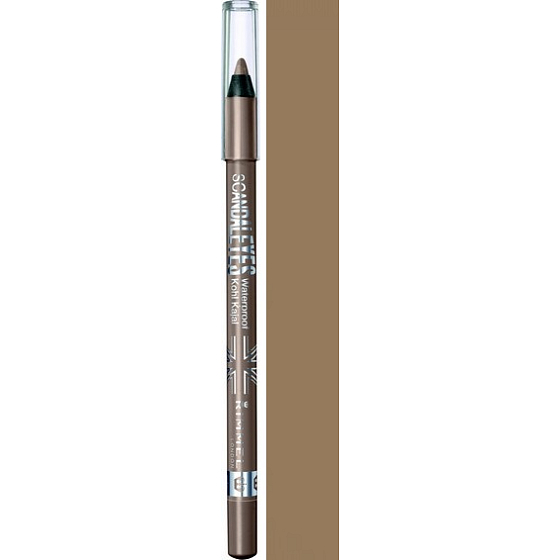 Rimmel London Scandaleyes wasserdichter Eyeliner 004 Taupe 1,2 g