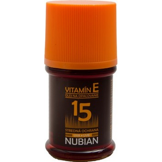 Nubian OF15 Sonnenschutzöl mittlerer Schutz 60 ml