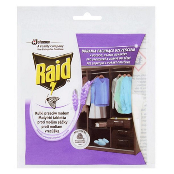 Raid Lavender Bags 18 Stück gegen Motten