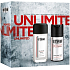 Str8 Unbegrenzt parfümiertes Deodorantglas für Männer 85 ml + Deodorantspray 150 ml, Geschenkset