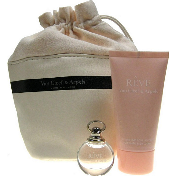 Van Cleef & Arpels Reve parfümiertes Wasser 4,5 ml + Körperlotion 50 ml, Geschenkset