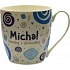 Nekupto Twister Becher namens Michal blau 0,4 Liter