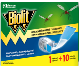 Biolit Elektrischer Moskitozerstäuber mit Pads 10 Nächte + Ersatzpatrone 10 Stück