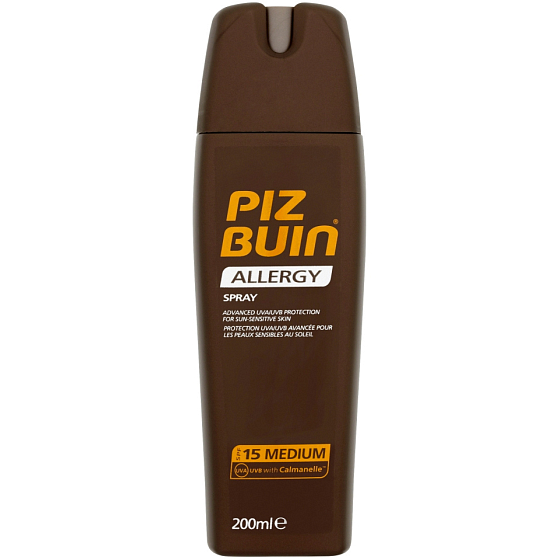 Piz Buin Allergy SPF15 Sonnencreme Spray 200 ml