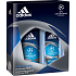 Adidas Champions League Star Edition parfümiertes Deoglas 75 ml + Deospray 150 ml, für Herren Kosmetikset