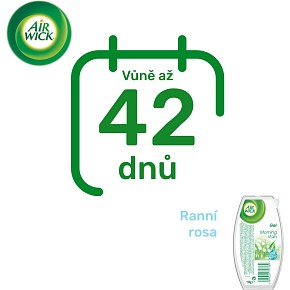 Air Wick Morgentau Gel Lufterfrischer, 150 g