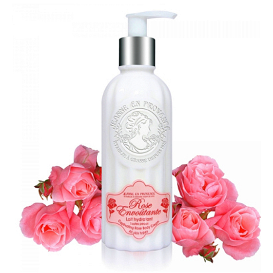 Jeanne en Provence Rose Envoutante - Fesselnder Rosenkörperlotionsspender 250 ml