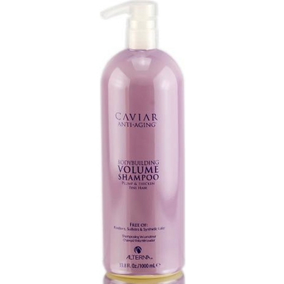 Alterna Caviar Volume Bodybuilding Kaviarshampoo für dauerhaftes Haarvolumen 1000 ml Maxi