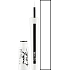 Maybelline Master Ink Flüssiger Eyeliner Eyeliner 11 Mattweiß 3 g