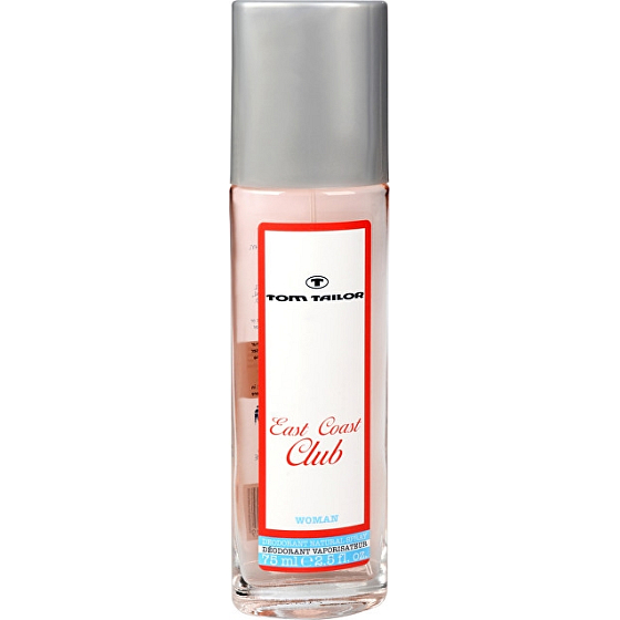 Tom Tailor East Coast Club für Frauen parfümiertes Deodorantglas 75 ml