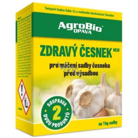 AgroBio Healthy Garlic Plus Einweichsämlinge 10 g + 50 ml pro 1 kg Knoblauchsämlinge