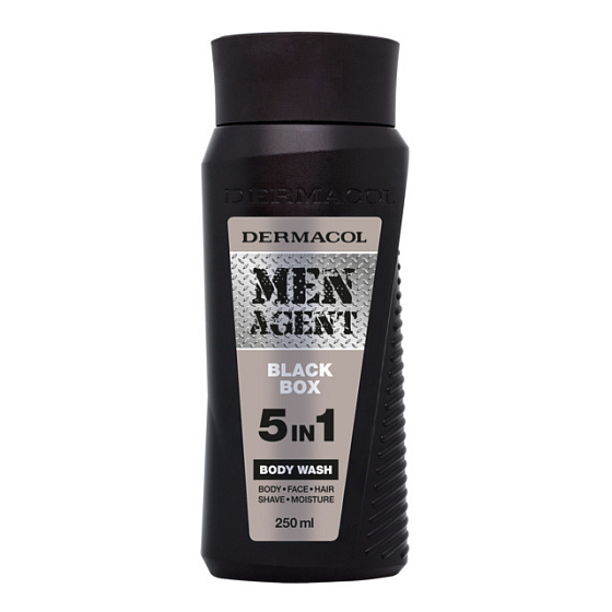 Dermacol Men Agent 5 in 1 Black Box Duschgel 250 ml