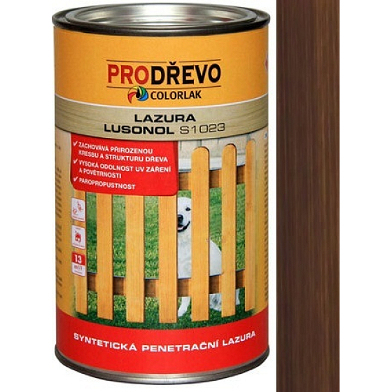 Colorlak Lazura Lusonol S1023 synthetischer Penetrationsfleck Sipo 2,5 l