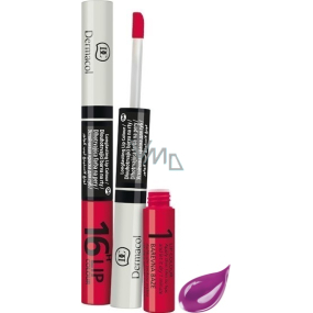 Dermacol 16H Lip Color lang anhaltende Lippenfarbe 19 3 ml und 4,1 ml