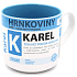 Nekupto Hrnkoviny Tasse mit dem Namen Karel 0,4 Liter