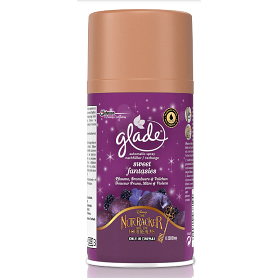 Glade Sweet Fantasies - Automatische Lufterfrischer-Nachfüllung mit Pflaumen und saftigen Brombeeren 269 ml