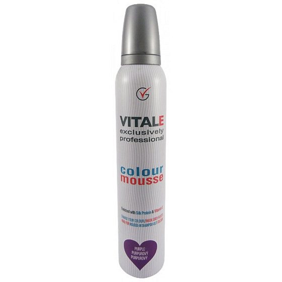 Vitale Exclusively Professional Coloring Mousse Mit Vitamin E Lila - Magenta 200 ml