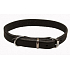 B & F Kragen Leder Rindsleder schwarz-öliges Leder 1,2 x 30 cm