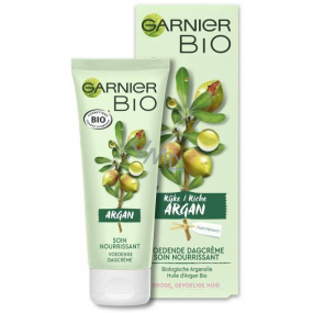 Garnier Bio Rich Argan Bio-Arganöl und Aloe Vera pflegende Feuchtigkeitscreme für trockene und empfindliche Haut 50 ml