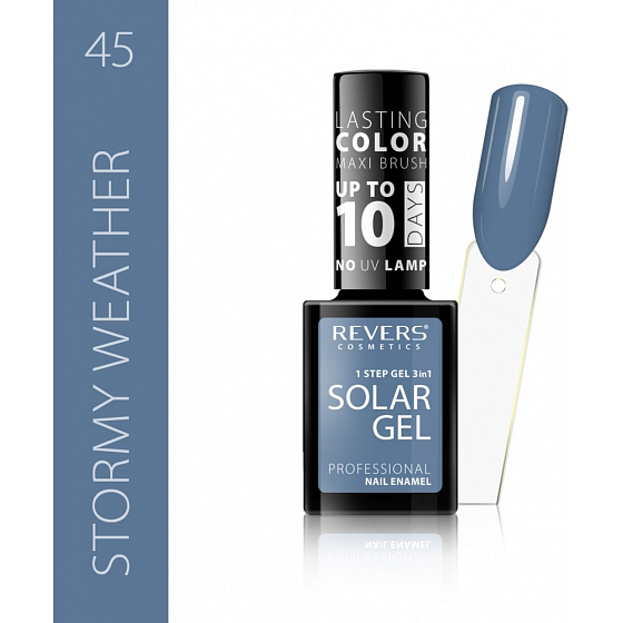 Revers Solar Gel Gel Nagellack 45 Stormy Weather 12 ml