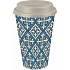 Albi Bambus Reisebecher Fliesen blau 340 ml