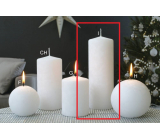 Lima Ice weißer Kerzenzylinder 70 x 200 mm 1 Stück