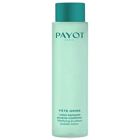 Payot Pate Grise Lotion Biphasée Poudrée Matifiante Gesichtswasser für fettige bis Mischhaut 200 ml