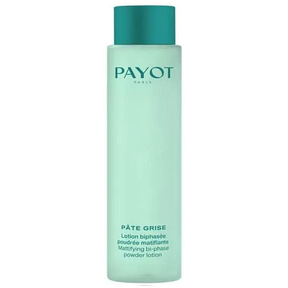 Payot Pate Grise Lotion Biphasée Poudrée Matifiante Gesichtswasser für fettige bis Mischhaut 200 ml