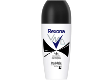 Rexona Invisible Black & White Antitranspirant Deodorant Roll-on für Frauen 50 ml