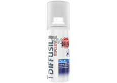 Diffusil Repellent Plus gegen Stechmücken, Läuse und Zecken, schnell trocknendes Spray mini 50 ml