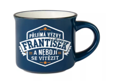 Albi Espresso Mug Francis - Nimmt Herausforderungen an und hat keine Angst zu gewinnen 45 ml