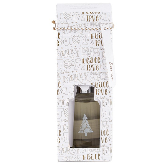 Emocio Diffuser Gingerbread bílý aroma difuzér s vonnými stébly 100 ml