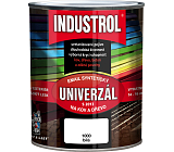 Industrol S2013 universal glänzende Oberflächenfarbe für Metall und Holz, 1000 weiß, 600 ml