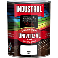 Industrol S2013 Universal Hochglanzbeschichtung für Metall und Holz, 1000 Weiß, 600 ml