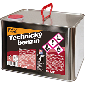 Severochema technický benzín, čistič, k odmašťování, 4 l Severochema technický benzín, čistič, k odmašťování, 4 l